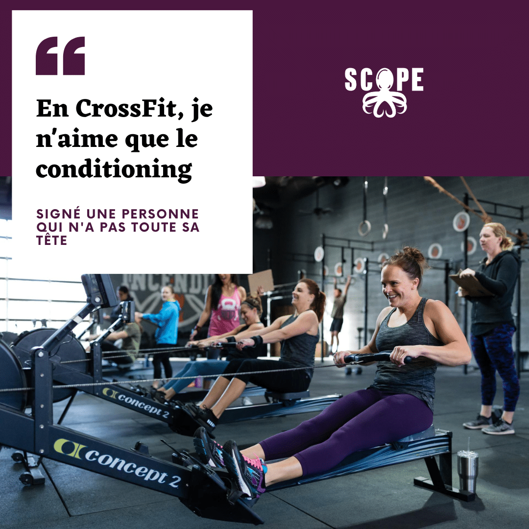 Pourquoi faire autre chose que du Conditioning en CrossFit ? J'adore
