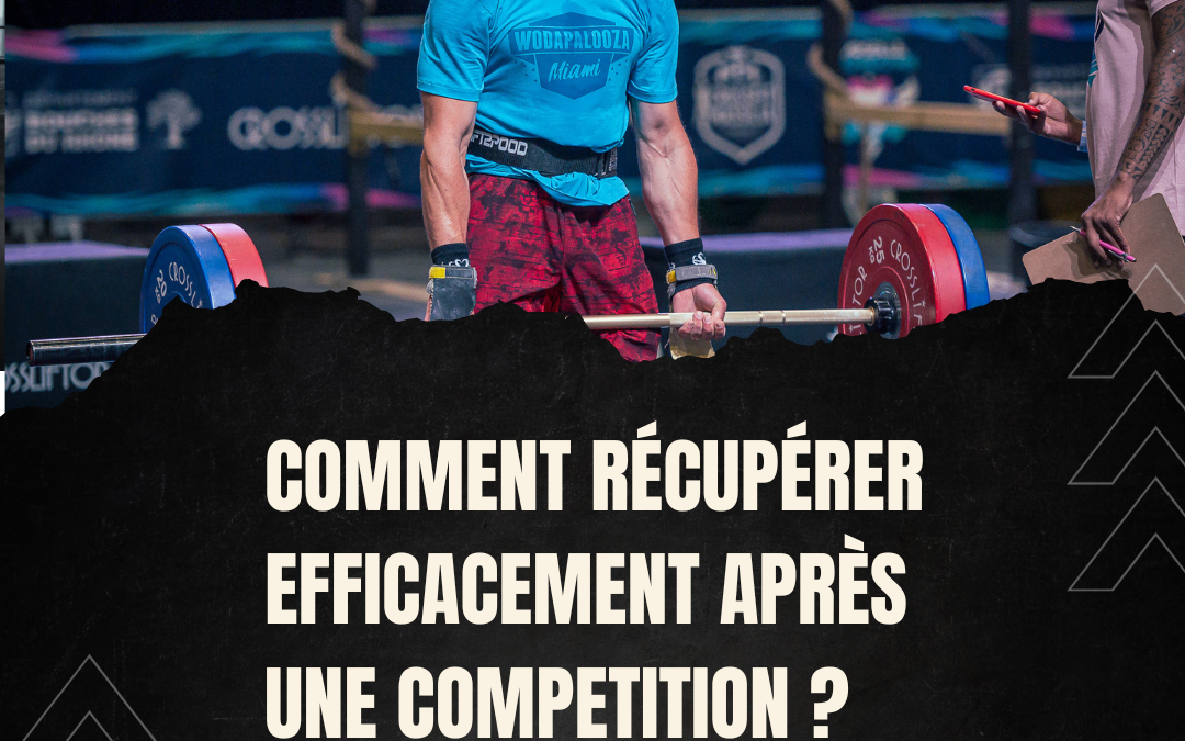 Après un weekend de compétition: Comment récupérer efficacement ?
